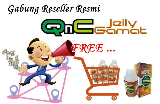 Cara Menjadi Reseller Resmi QnC Jelly Gamat Gratis