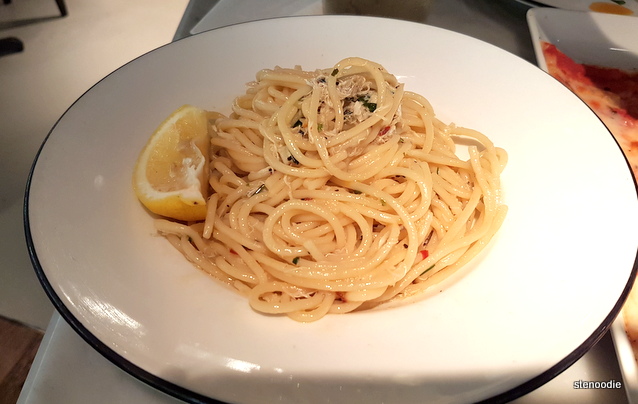 Spaghetti al Granchio (蟹肉白洒汁意粉)