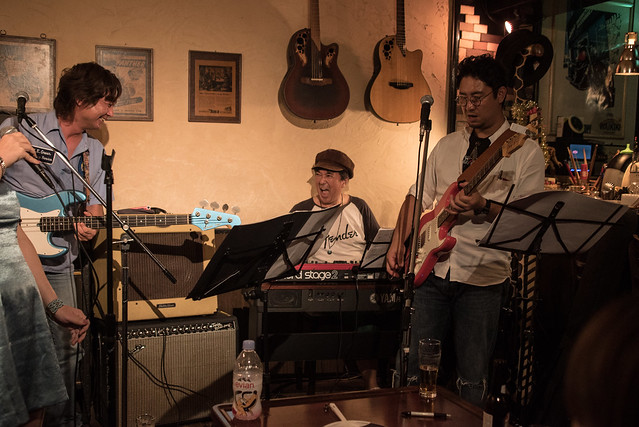 F-Guys Band live at Sam's Bar, Yokohama, 27 Aug 2017 -00107