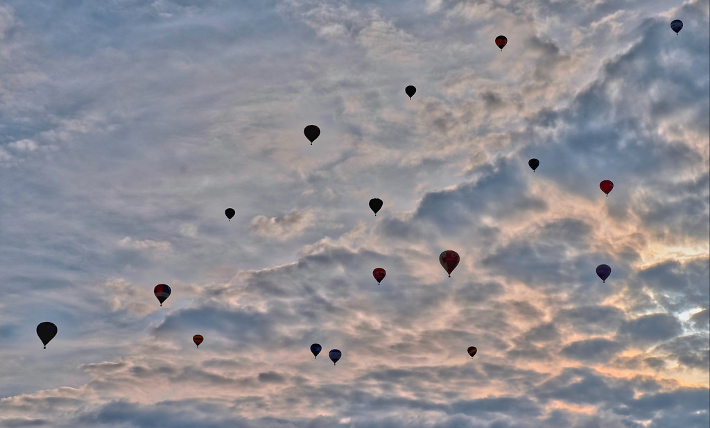 Hot Air Balloons over Bristol