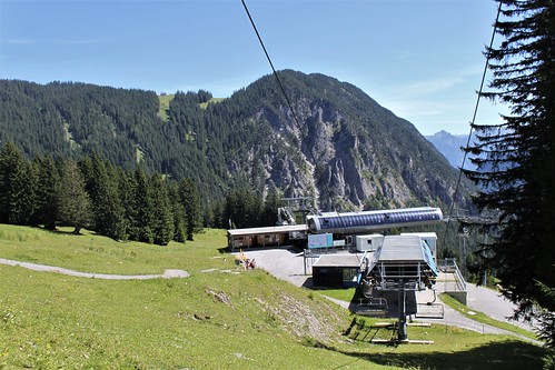 view of cable car station