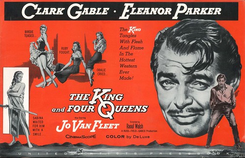 The King and Four Queens - Poster 1