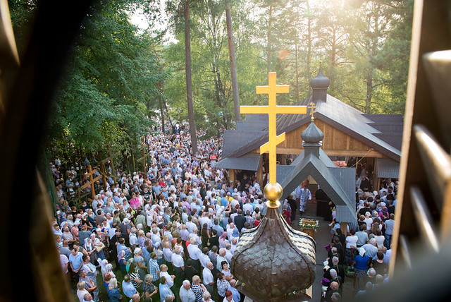 Transfiguration in Grabarka Monastery in Poland (19.8.2017)