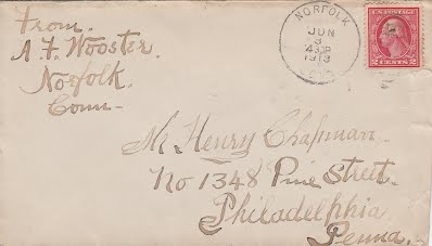 WOOSTER 6-3-1913 letter