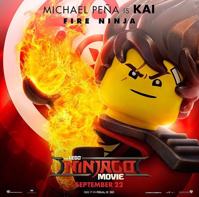 Plakaty postaci z The LEGO Ninjago Movie 5
