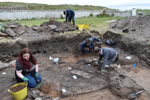 Pictish longhouse excavation