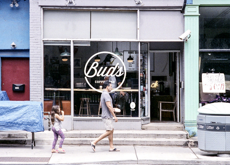 Passing In Front of Bud's