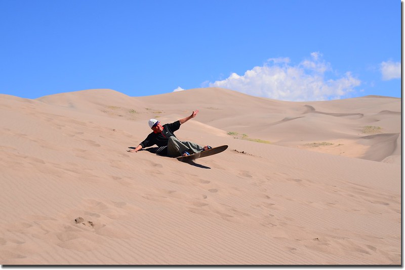 Sledding at Great Sand Dunes  (31)