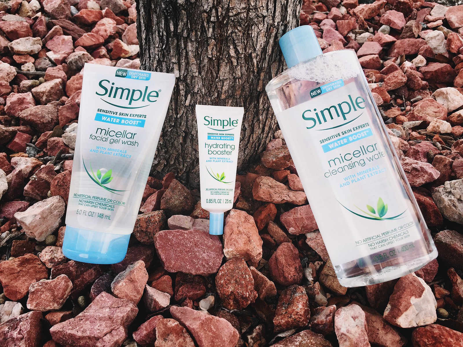 Simple Water Boost skincare