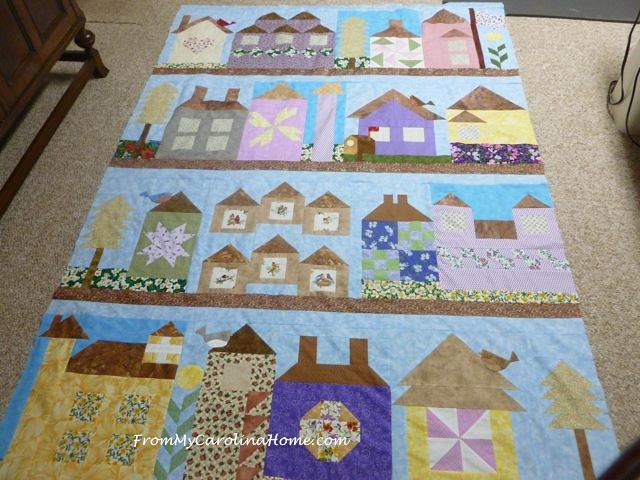 Be My Neighbor Quilt Assembly at From My Carolina Home