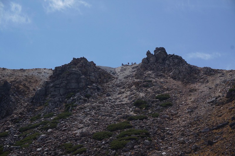 Mountain-climbing path toThe HAKUSAN