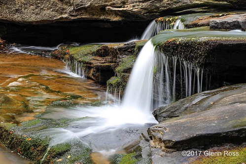 horseshoe falls south carolina clinton waterfall