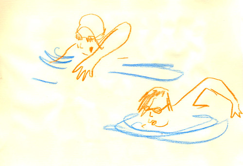 Sketchbook #105: Swimming