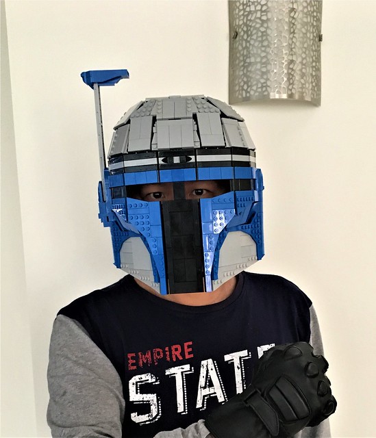 Wearable Lego Jango Fett Helmet