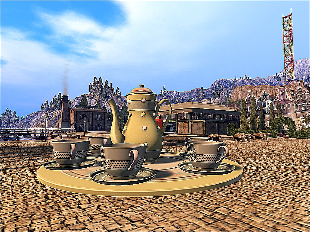 Madpea Mad City Teacups Visit This Location In Second Li Flickr