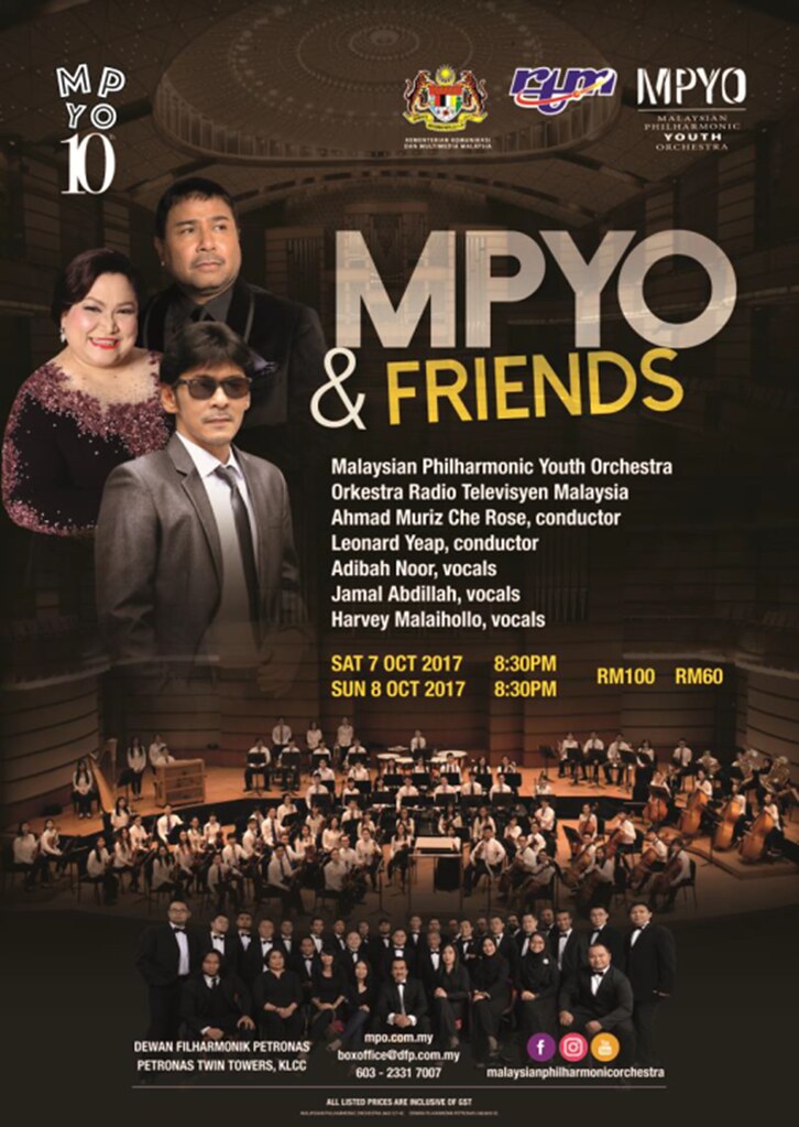 Harvey Malaihollo, Dato' Jamal Abdillah & Adibah Noor MPYO & Friends Dewan Filharmonik PETRONAS