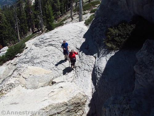 ...but it might be easier to go around the back of Indian Rock to the arch, Yosemite National Park, California