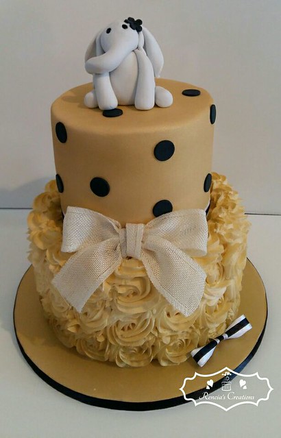 Baby Shower Cake by Rencia Lawrence of Rencia's Creations