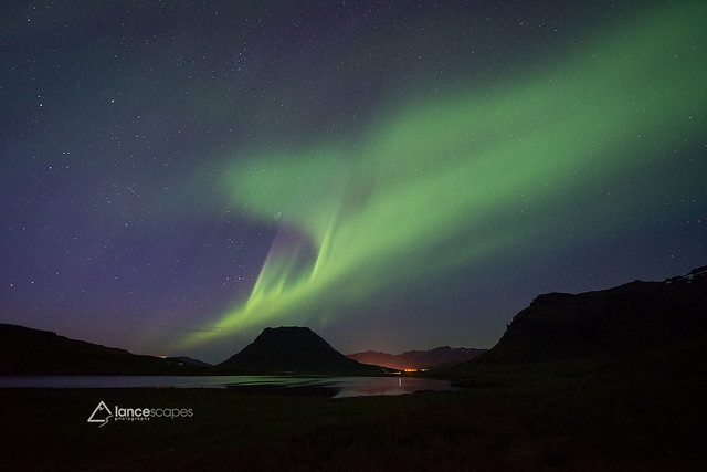 Aurora over Kirkjufell