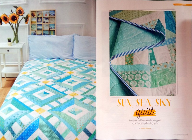Sun, Sea and Sky Quilt (Quilt Now Aug17)