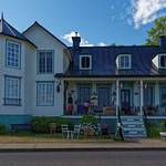 Les maisons de l'Ile d'Orléans - Québec © Vaxjo