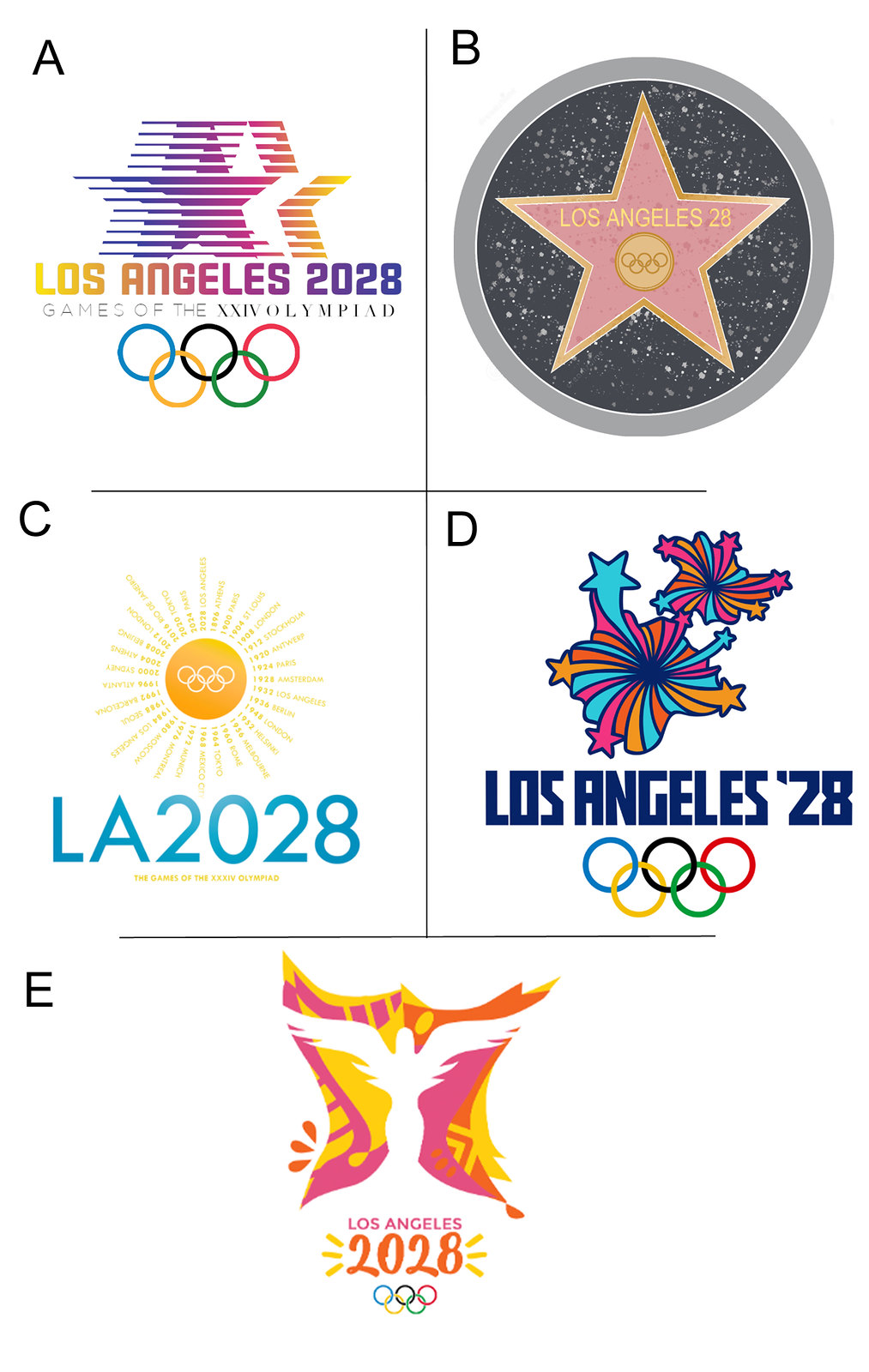 LA 2028 Olympic Logo Comp Round 3 - GamesBids.com Events ...