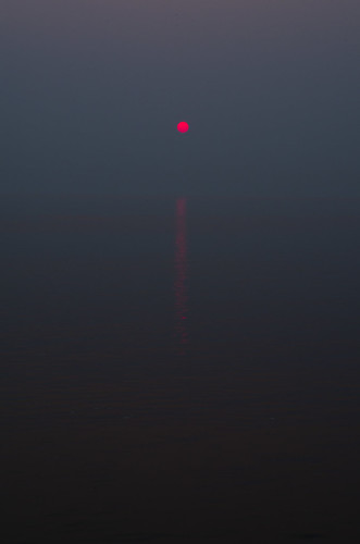 wildfire sunrise washington sea salish pink red