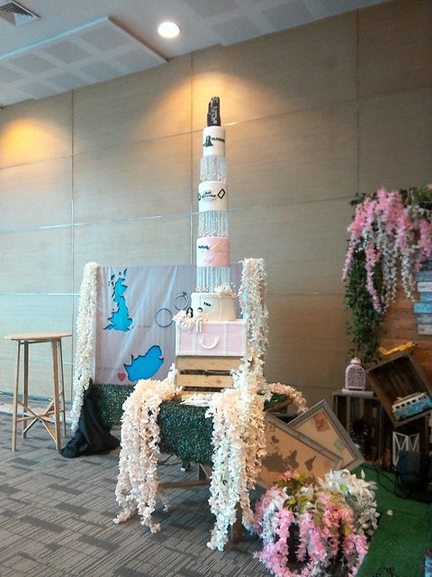 6ft Travel Wedding Themed Cake by Evangeline Laguinday Orfano of Yello Cakes & Pastries