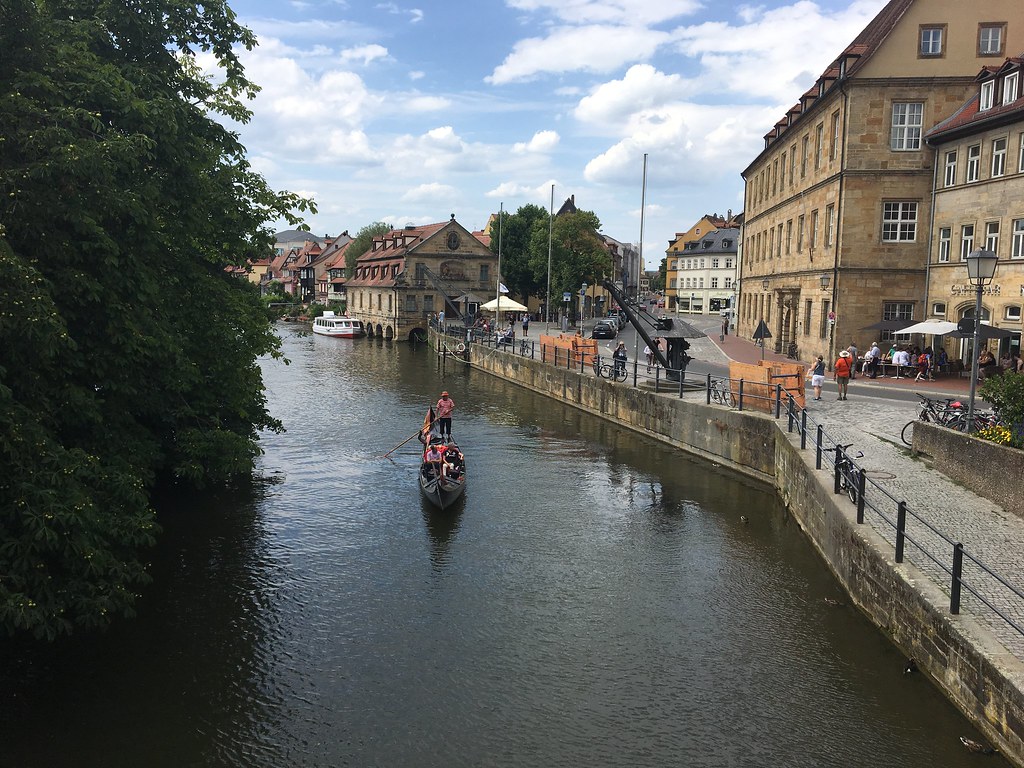 Bamberg on täynnä barokkia ja biergarteneita
