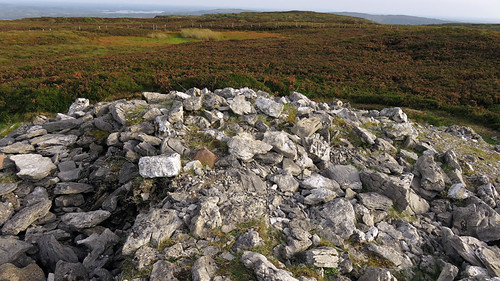 A 'passage' tomb in Carrowkeel, a Neolithic burial site in Ireland