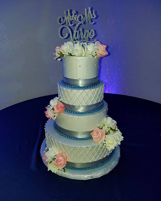 Buttercream Wedding Cake by Rebecca Story of Becky's Cakes & Pastries