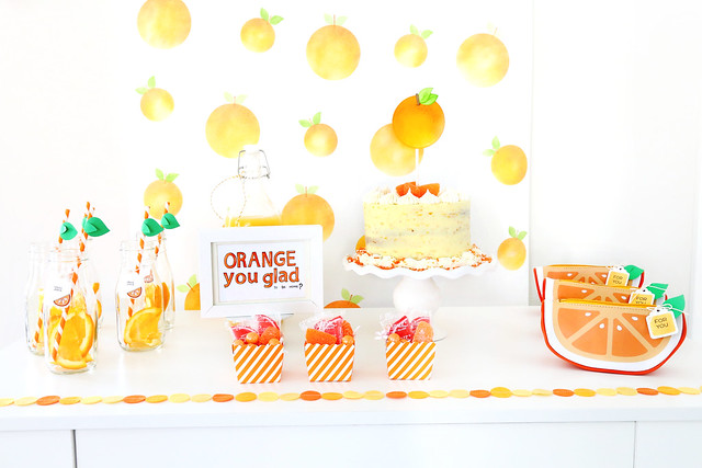 Orange you glad party (for Lawn Fawn)