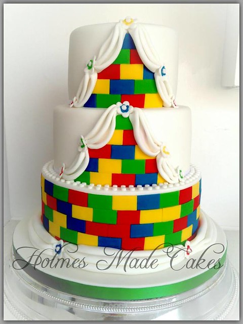 Lego Wedding Cake by Holmes Made Cakes - York