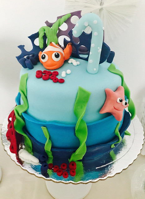 Happy Birthday Nemo Cake by Açúcar de Mil Cores