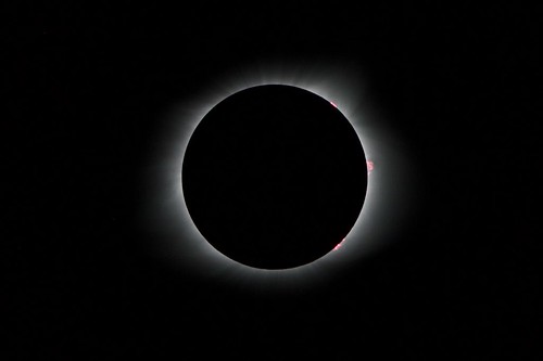 corona eclipse hopkinsville kentucky moon prominences sun
