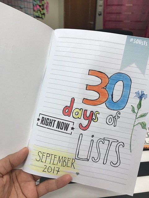 30 days of lists