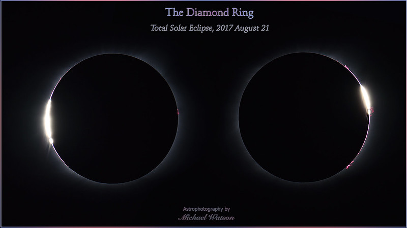 2017 Aug. 21 ~ The Diamond Ring - total solar eclipse