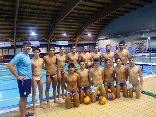 Equipo masculino del Waterpolo Dos Hermanas de Primera Nacional