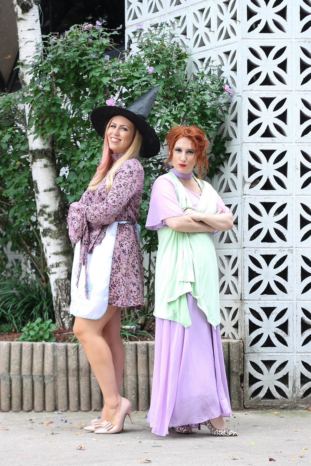 Throwback 60s Halloween Costume Ideas Bewitched TV Series Mother Daughter Modest Costumes