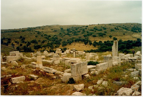Yria and Sangri Archaeological Sites, Island of Naxos GREECE