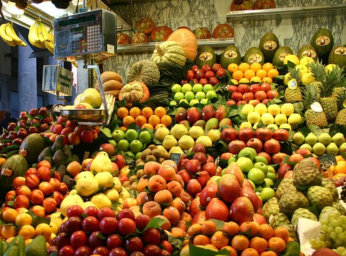 Fresh fruit at a market in Barcelona. From Discover These Popular Destinations in Europe