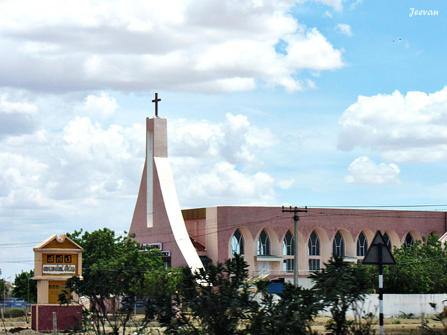 Church on Trichy-Dindigul highway