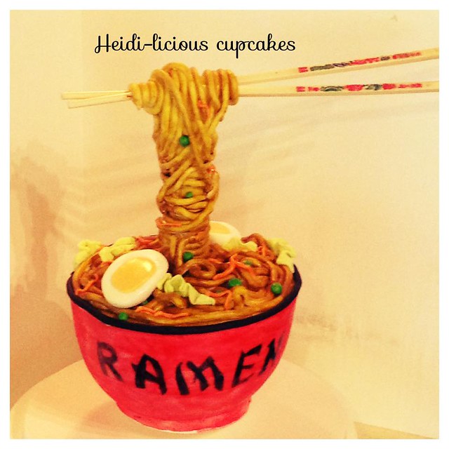 Ramen Theme Cake by Heidi-licious Cupcakes