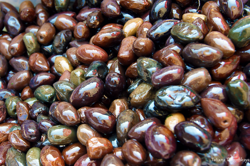 Разнообразные оливки