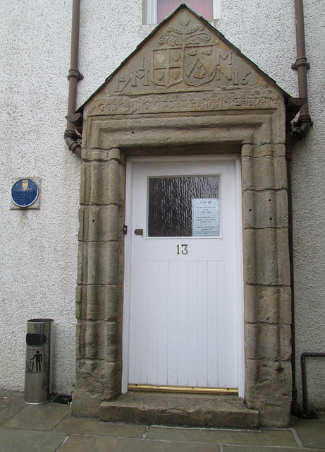 Carved doorway