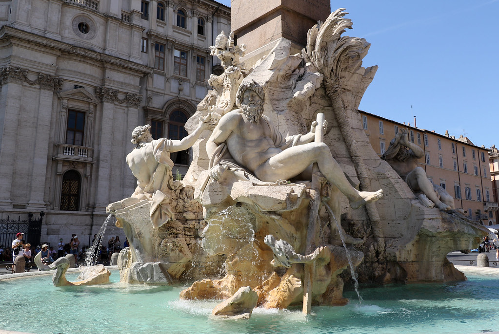 la fontana dei quattro fiumi - Roma Piazza Navona | the foun… | Flickr