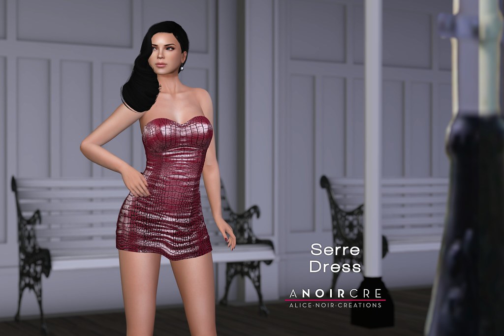 ANOIRCRE - Serre Dress - SecondLifeHub.com