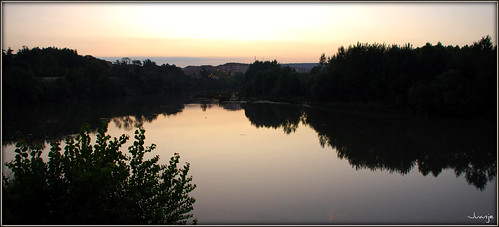 logroño larioja provinciadelarioja españa spain 2009 ebro reflejo reflection río river agua water atardecer naturaleza nature