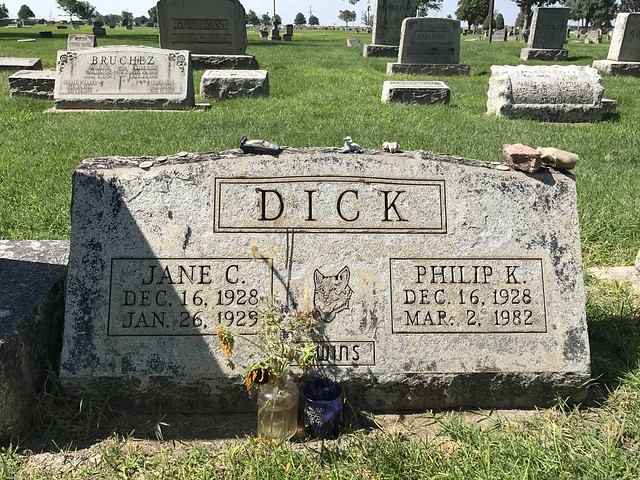 Philip K. Dick's grave