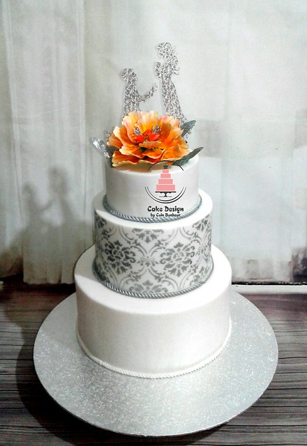 Yes I Do Cake from Cake design by coin bonheur